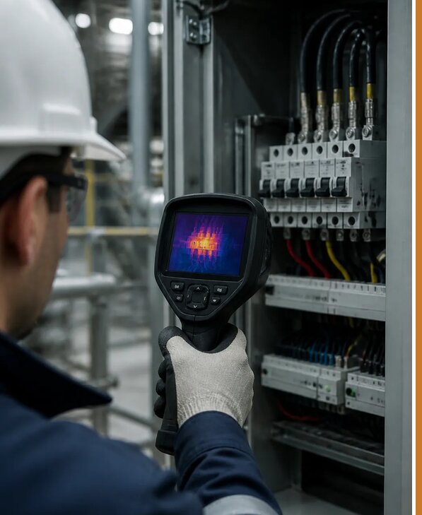 Тепловой контроль оборудования в Югорске для безопасности работ